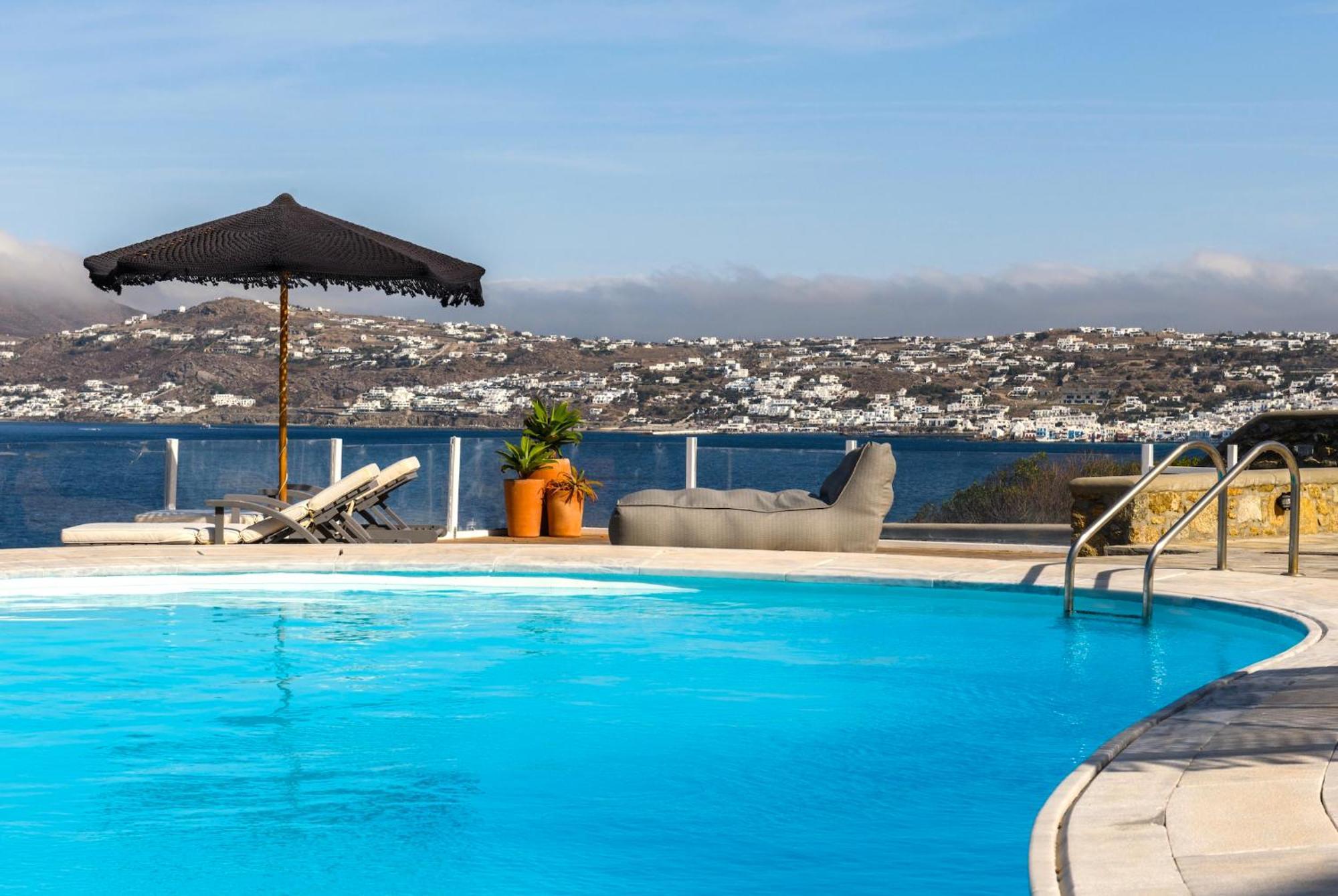 אורנוס Cosset Villa Bohochic Sea&Harbourview And Sunset By One-Villas מראה חיצוני תמונה